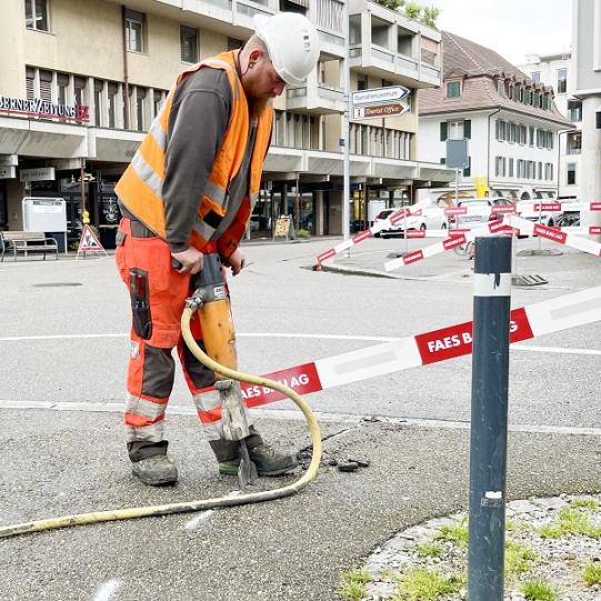 Die Arbeiten beginnen