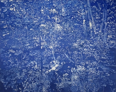 Franz Gertsch. Der Blaue Raum
