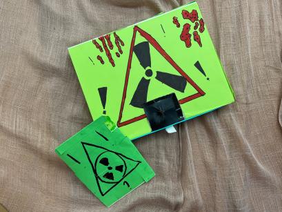 Couverts mit Escape-Rätseln