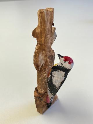 «Der Buntspecht mit Wurmloch» von N.M.