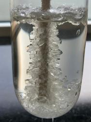 Kristallbildung nach drei Tagen