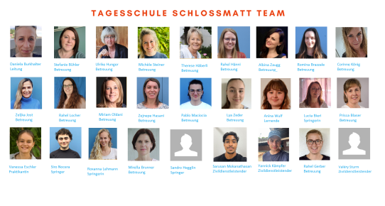 Team Tagesschule Schlossmatt