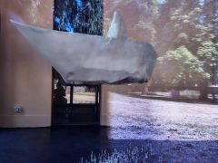 "auf bau stelle" die Pilotausstellung von spicy