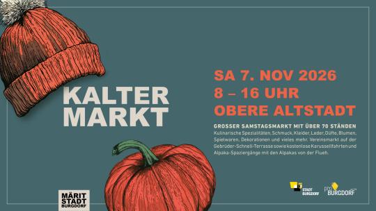 Kalter Markt 2026 - 7. November 2026