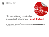 Steuererklärung vollständig elektronisch einreichen.