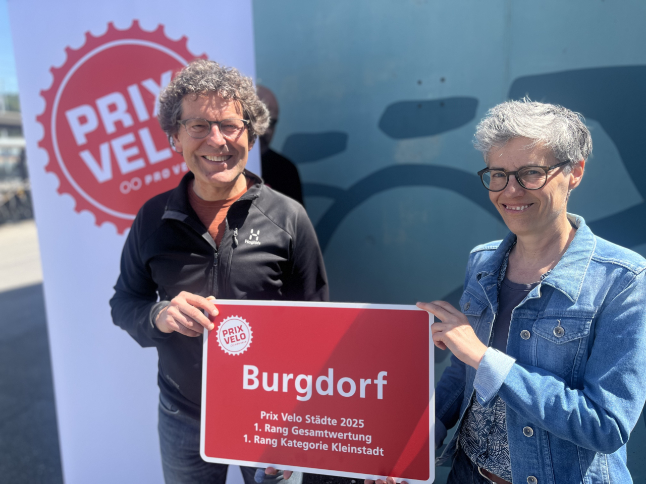 Burgdorf gewinnt den Prix Velo Städte 