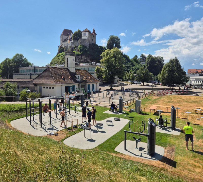 Outdoor-Fitnesspark offiziell eröffnet