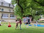 In der Villa Schnell ist diesen Sommer einiges los
