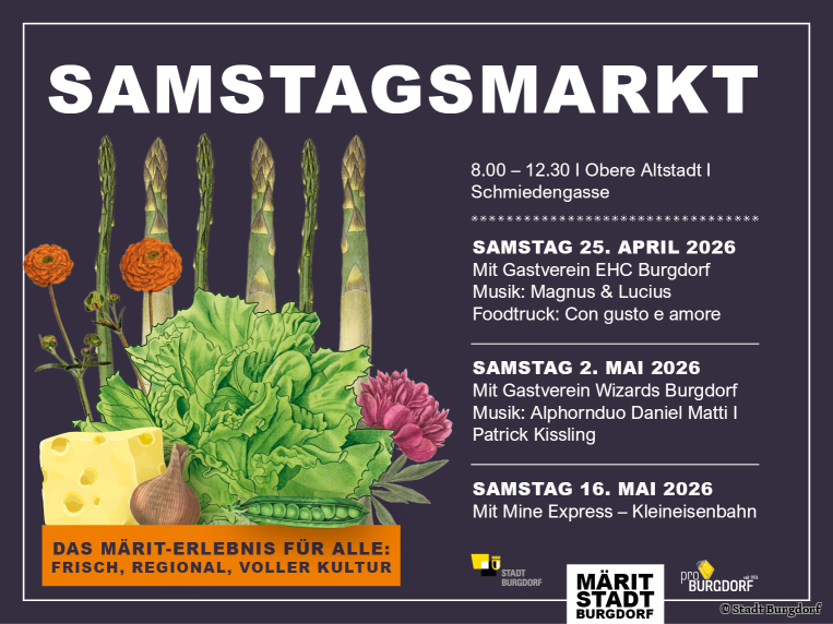 Mehr Vielfalt am Samstagsmarkt Burgdorf