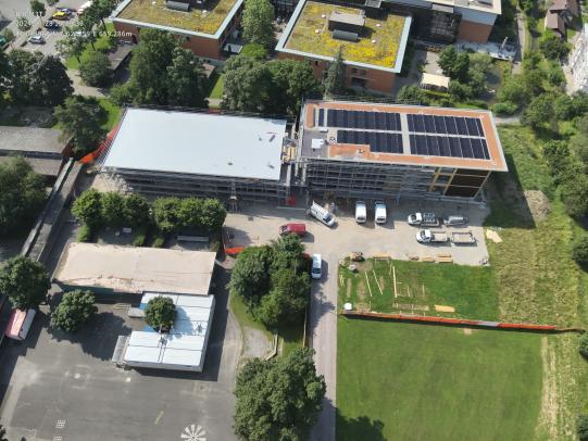 Bauarbeiten Schulhaus Schlossmatt  28.06.2024