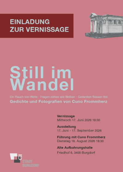 Alte Aufbahrungshalle Friedhof Burgdorf, Projekt "Still im Wandel"