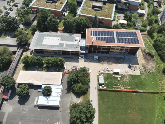 Bauarbeiten Schulhaus Schlossmatt 30.07.2024