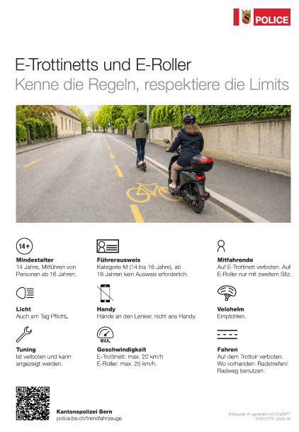 Trendfahrzeuge / E-Trottinett und E-Roller